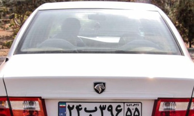 شیشه عقب پژو سمند